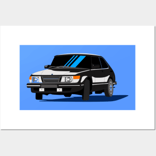 Saab 900 Turbo Posters and Art